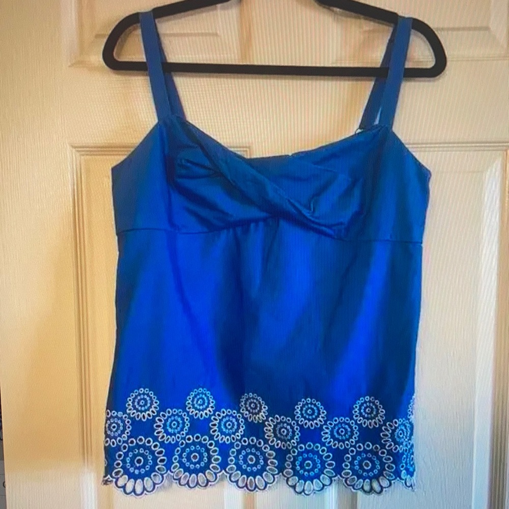 Top women’s blue blouse